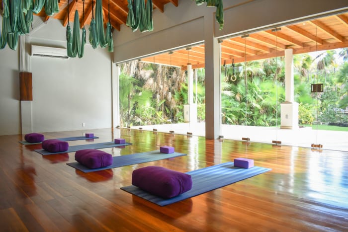 Naïa Resort and Spa Yoga Studio Namaste!